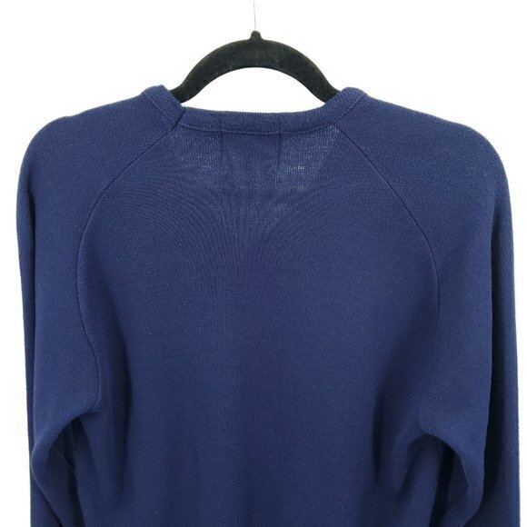 VTG 1960s/1970s Jostens Artex Syracuse University Embroidered V-Neck Sweater M - Picture 12 of 16